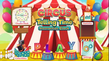 Telling Time Interactive Clock پوسٹر