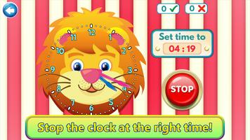 बच्चों के लिए इंटरएक्टिव घड़ी स्क्रीनशॉट 3