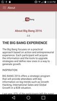 Big Bang 2016 capture d'écran 2
