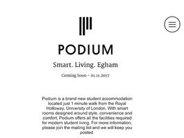 Podium Egham syot layar 3