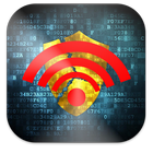 hack mot de passe wifi prank icône