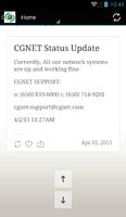 CGNET Status screenshot 2