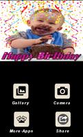 BirthDay Photo Frames-Wishing App and Editor-free poster