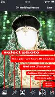 Girls Wedding Dress Photo Frames with smart Editor स्क्रीनशॉट 3