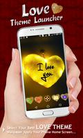 Love Theme Launcher New plakat