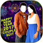 New Year 2017 Couple Suit icône