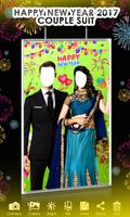 New Year 2017 Couple Suit Affiche