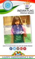 Indian Flag on Face Maker capture d'écran 3