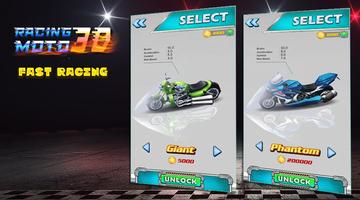Racing Moto 3D capture d'écran 1