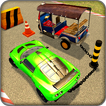 Tuk Tuk Chained Car Racing