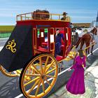 Transporteur de transport de chevaux: Simulateur d icône