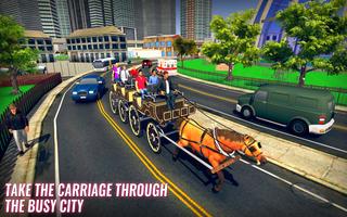 Paardensporttransporteur: Cart Riding Simulator-poster