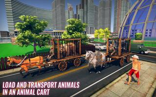 Paardensporttransporteur: Cart Riding Simulator screenshot 2