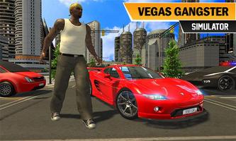 Vegas Gangsters City Simulator Affiche