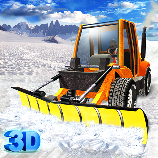 雪犁卡車司機模擬器：吹雪機遊戲