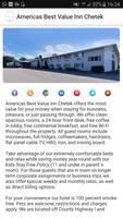 Americas Best Value Inn Chetek الملصق