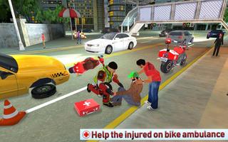 Bike Rescue Driver Ambulance G screenshot 3