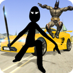 Shadow Superhero & Stickman: Crime City Battle