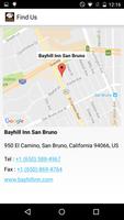 Bayhill Inn San Bruno CA capture d'écran 3