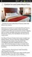 Comfort Inn Mount Pocono PA স্ক্রিনশট 3