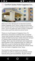 Comfort Suites Hotel Copperas Cove TX screenshot 1