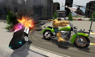 Incredible Monster Superhero Bike Battle Screenshot 3