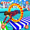 Legendary Stuntman Run 3D: Water Park WipeOut Game