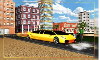 Limo Driving Simulator ảnh chụp màn hình 1