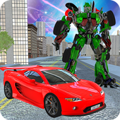 Super Monster Car Robot Transform icon