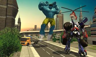 Monster Superhero City Battle poster