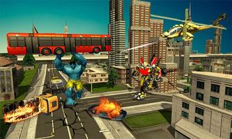 Monster Superhero City Battle capture d'écran 1