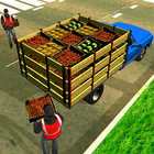 Offroad Fruit Transporter Camion: Simulateur de co icône