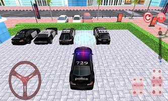 Police Car Parking: NYPD Cop Driver 3D capture d'écran 1