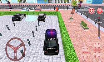 Police Car Parking: NYPD Cop Driver 3D imagem de tela 2