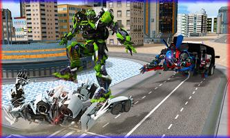Police Robot Transformation - Prison Escape الملصق