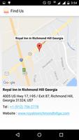 Royal Inn Richmond Hill GA capture d'écran 3