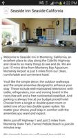 برنامه‌نما Seaside Inn Seaside California عکس از صفحه
