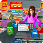 Supermarket Shopping Game 3D simgesi