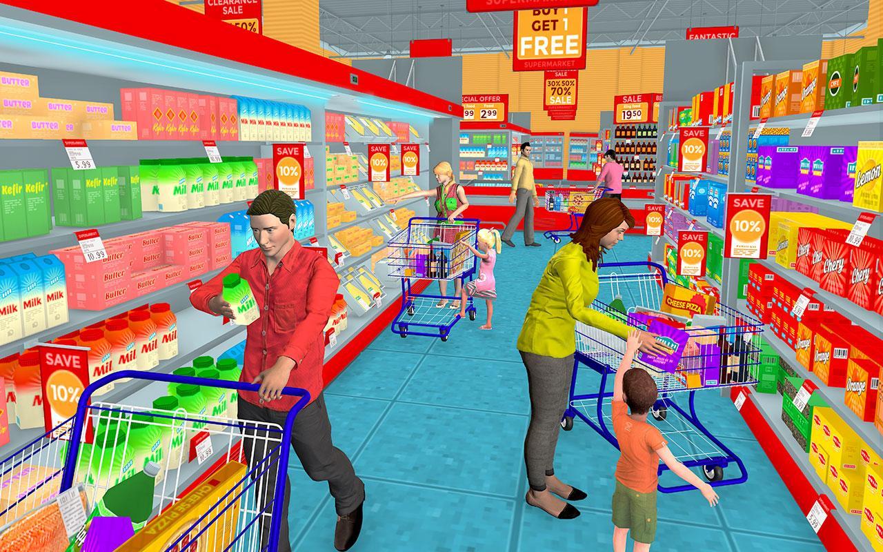 Supermarket Shopping Game 3D APK for Android Download
