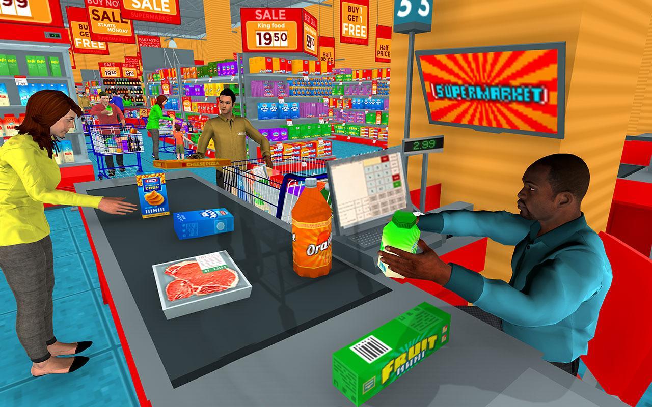 Supermarket simulator по сети