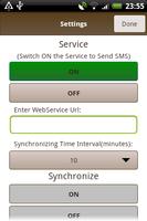 Synergy SMS Sending App capture d'écran 1