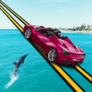 99% Sky Car Racing - Impossible Track Drive Stunt APK