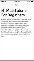 HTML5 For Beginners پوسٹر