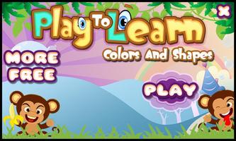 Play Till Learn Colors/Shapes plakat