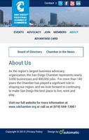 برنامه‌نما San Diego Regional Chamber عکس از صفحه