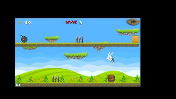 Jungle Rabbit Adventure captura de pantalla 2