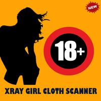 Girl Cloth Xray Scan Simulator Poster