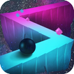 Rolling ball 3D: Balance 3D ball on zig-zag way