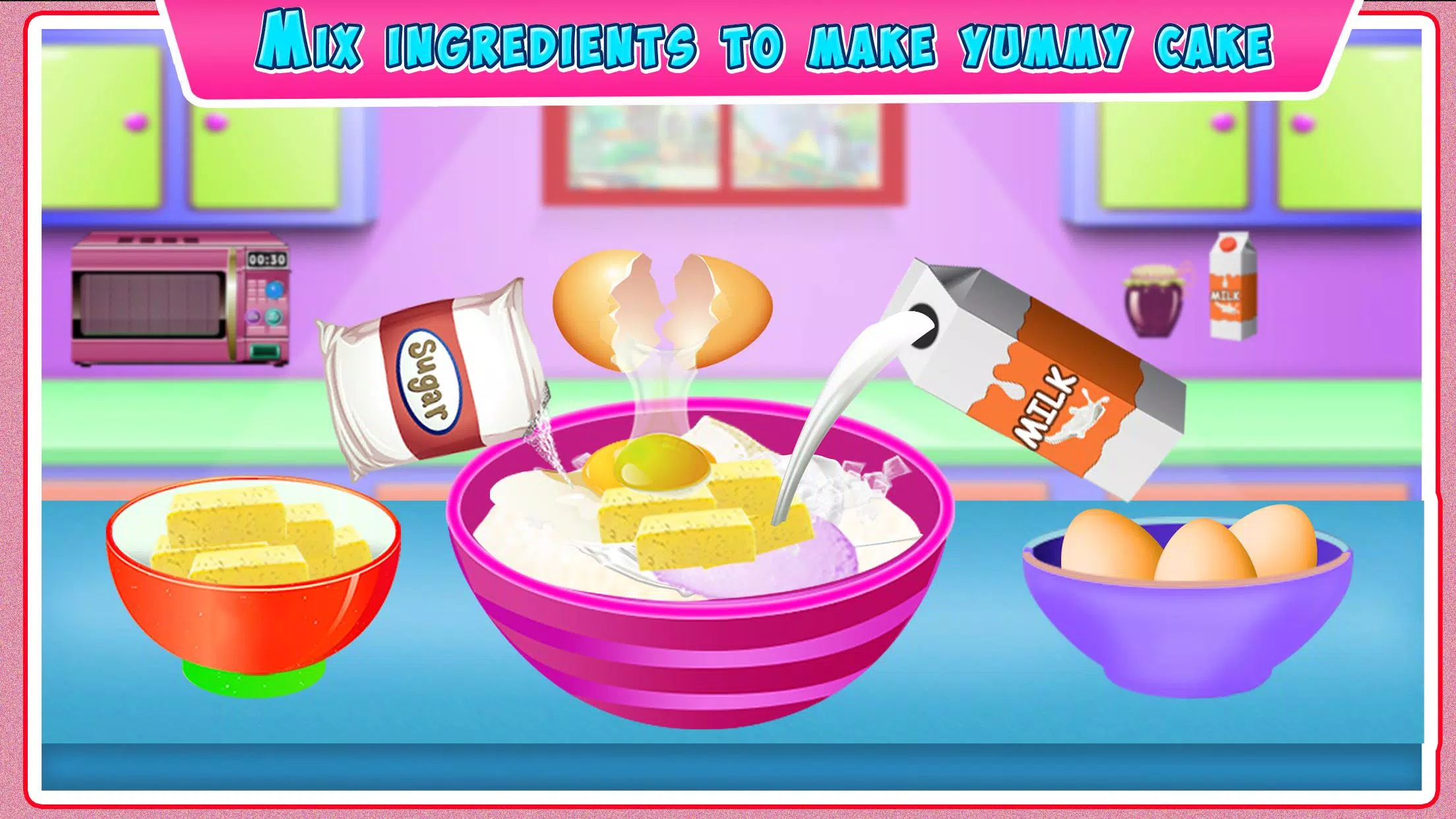 Fruity Ice Cream Cake Cooking  Play Now Online for Free 