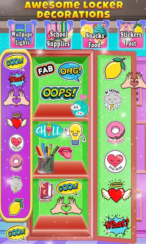 High School Locker Makeover Design Decorate For Android Apk